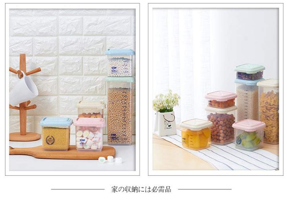 Amazon｜[ふーふうん] フレッシュロック プラスチック 密閉 保存容器 9