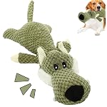 Unzerstörbares Hunde Spielzeug, New Hundespielzeug Unzerstörbar, Interaktives Hunde Spielzeug Kuscheltier, Aggressive Chewers Hundespielzeug, Dog Toys for Aggressive Chewers (Wölfe)