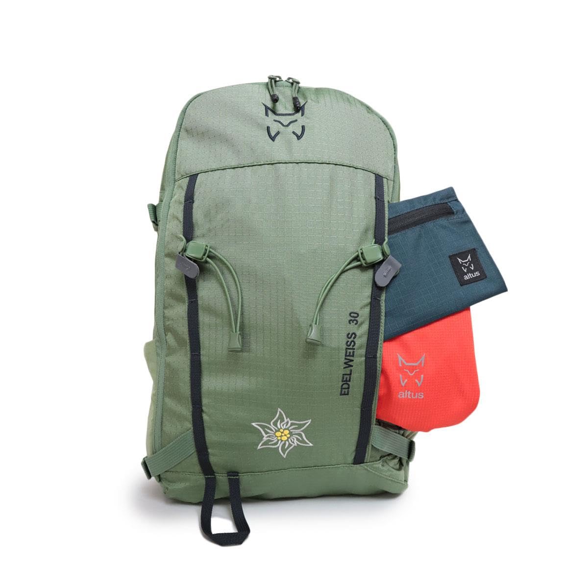 ALTUS Edelweiss K30 Mochila de Montaña y Trekking | Cubre Mochilas Integrado