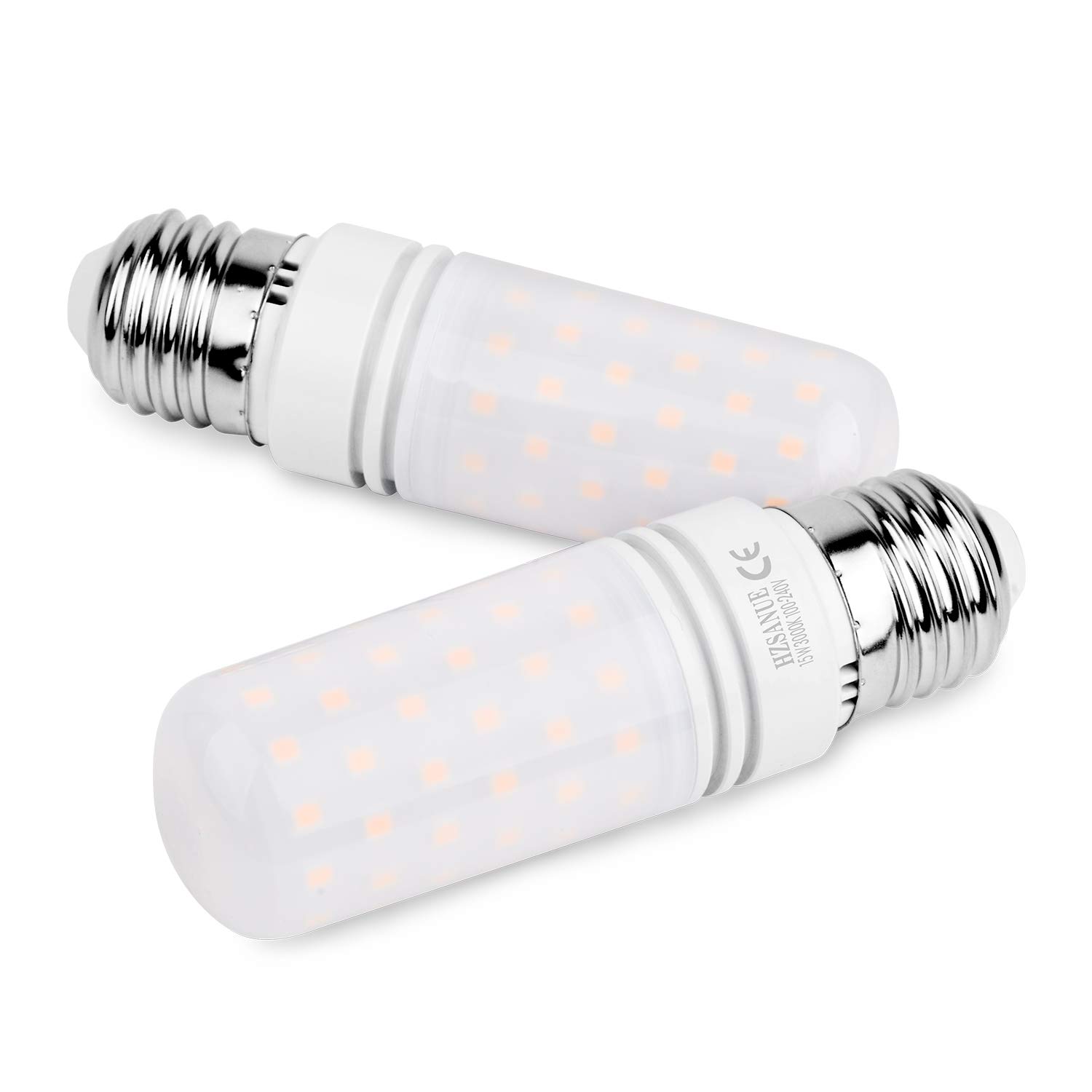 HZSANUE Led Light Bulbs 15W, 120W Incandescent Bulbs Equivalent, 1500Lm, 3000K Warm White, E27 Large Edison Screw Corn Bulbs, Pack of 4 - Image 3