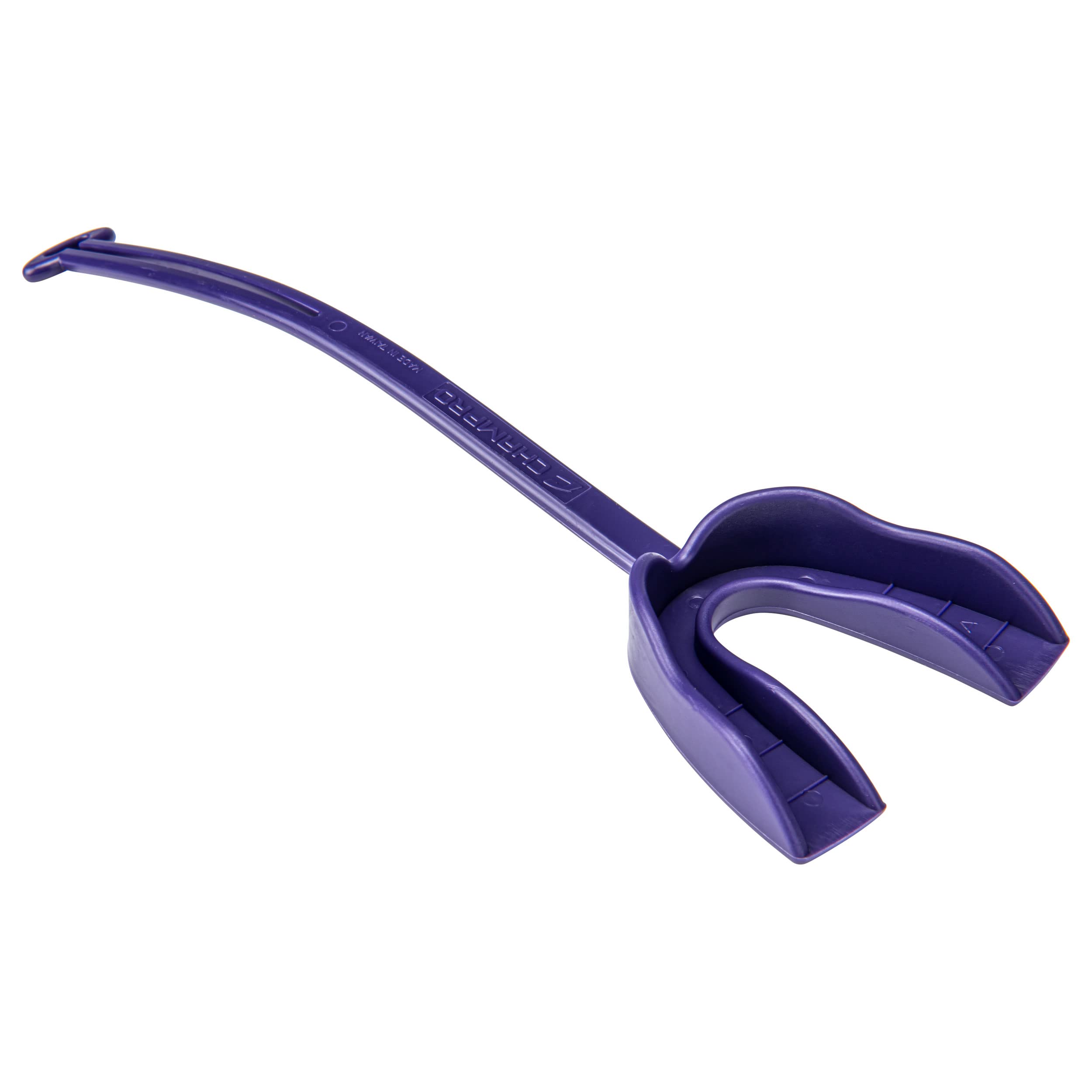 Champro Protector bucal con correa, adulto, morado