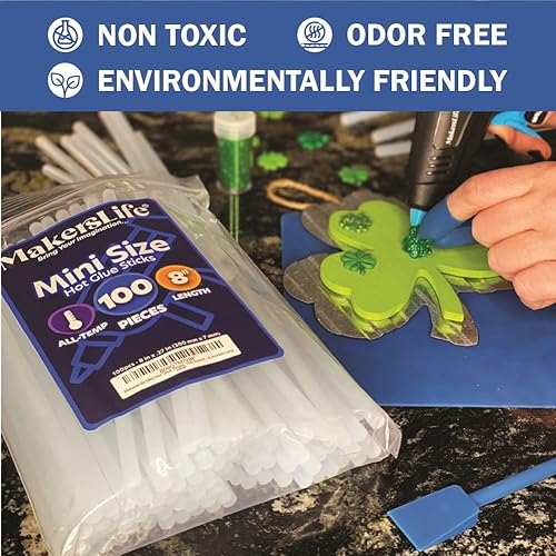 Miniatura 5 de Barras de pegamento caliente de tamaño completo y tamaño mini a granel, barras de pegamento transparentes para todo tipo de temperaturas para arte,