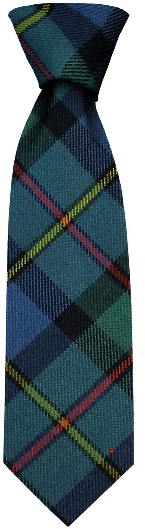 I Luv Ltd Men's Macleod Of Harris Ancient Gents Neck Tie Tartan Lightweight Scottish Clan Tie
