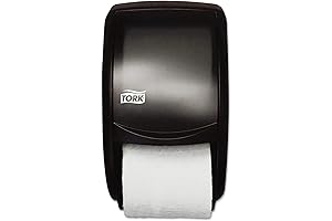 Tork Twin Toilet Paper Roll Dispenser in Smoke T24: Sleek and Efficient...