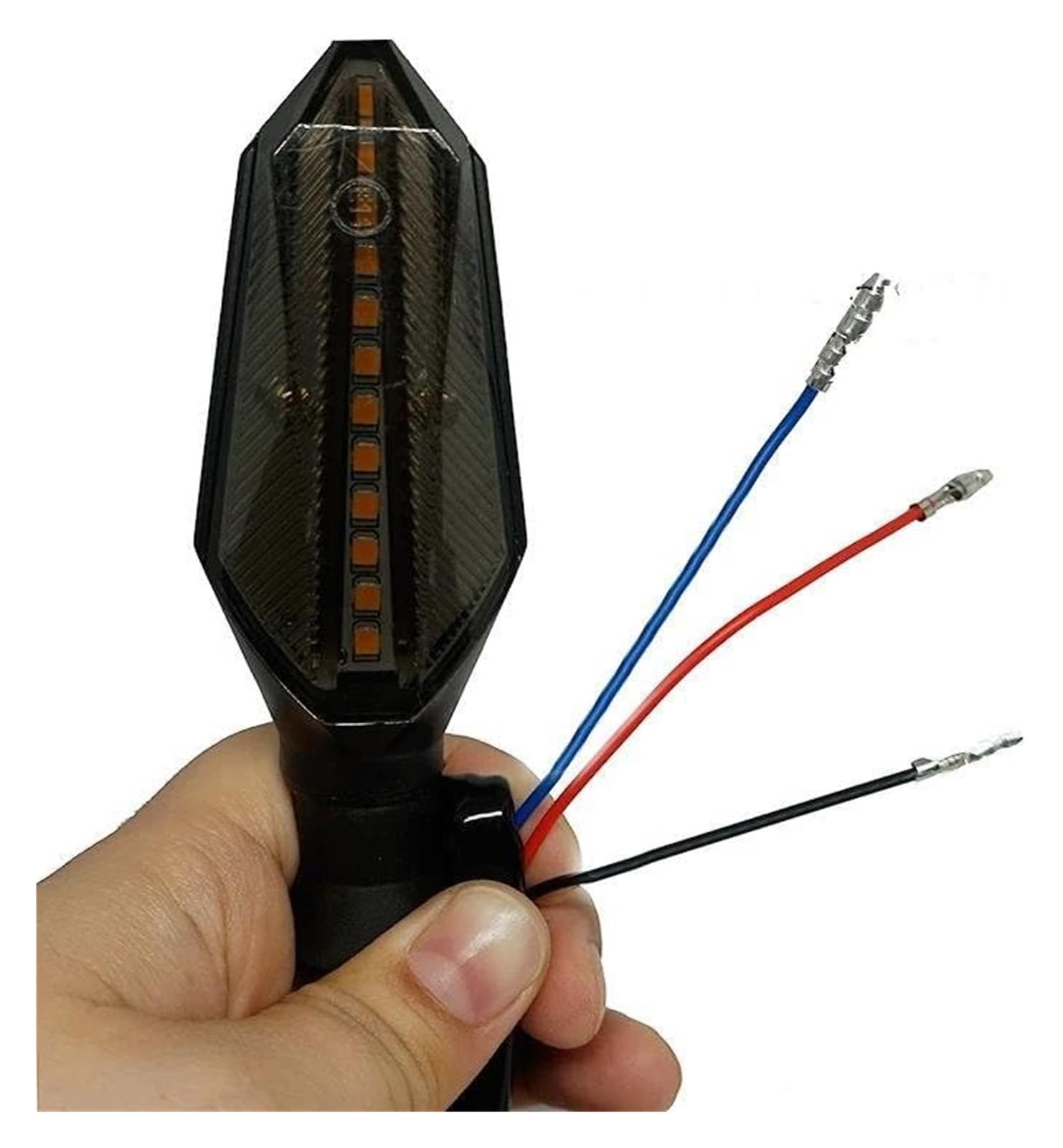 Indicatore Direzione Moto per Yamaha per Tricity 300 2835SMD Indicatori di Direzione per Motocicletta Luce Lampeggiante Indicatore LED Marcia(4pcs Yellow a)
