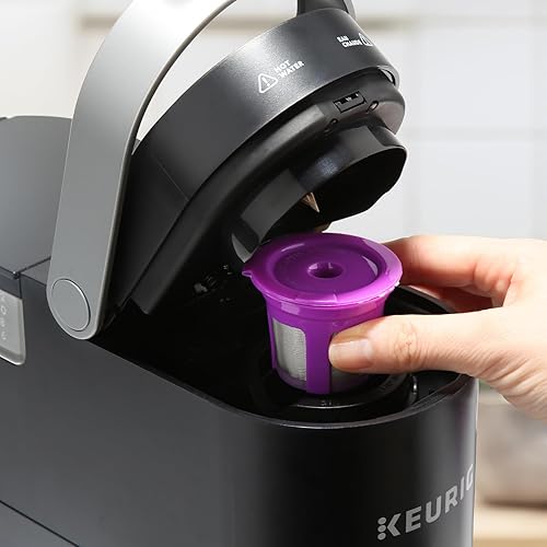 Miniatura 5 de Pro Mael Paquete de 4 filtros de café reutilizables K Cups para Keurig Single Serve 1.0 y 2.0