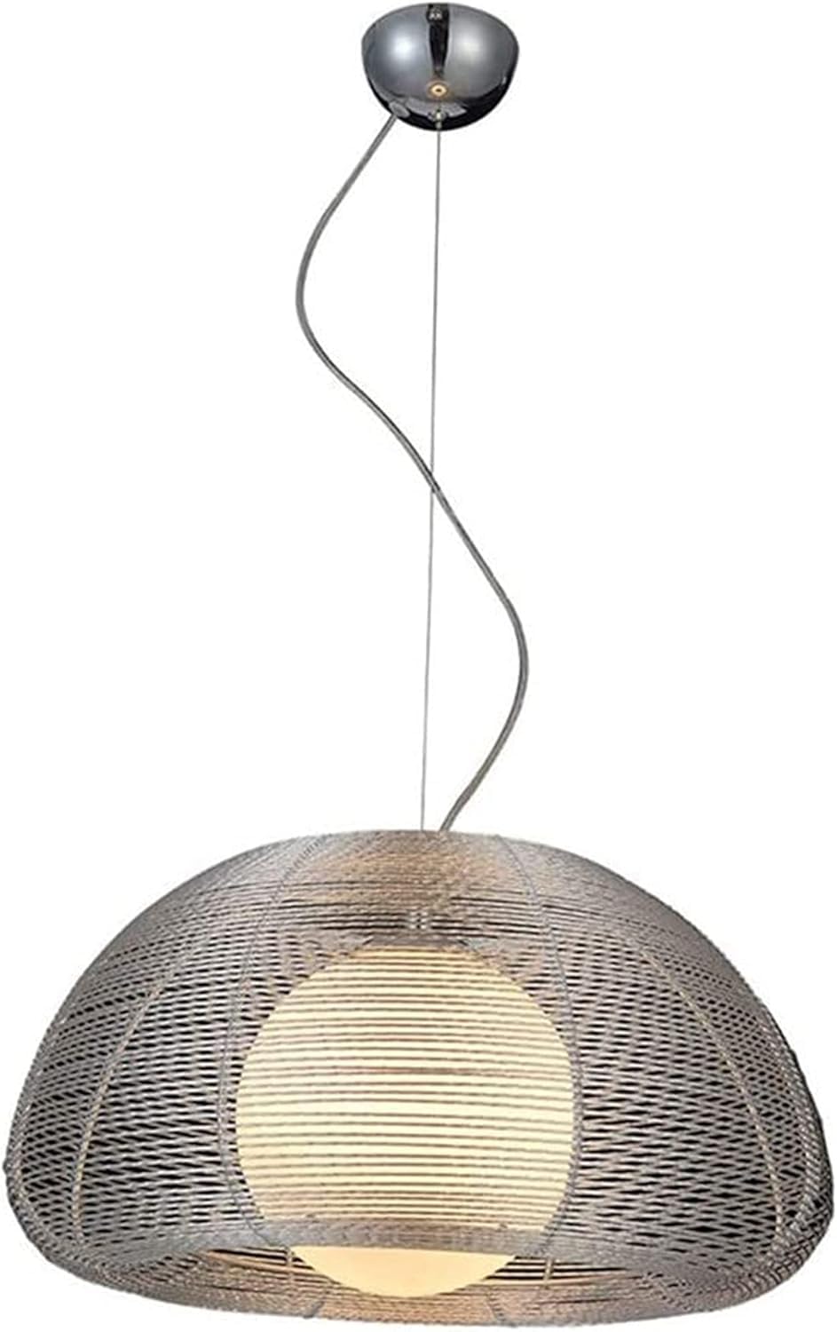 Lustre rétro moderne LED : suspension élégante de salon et luminaire de couloir intérieur