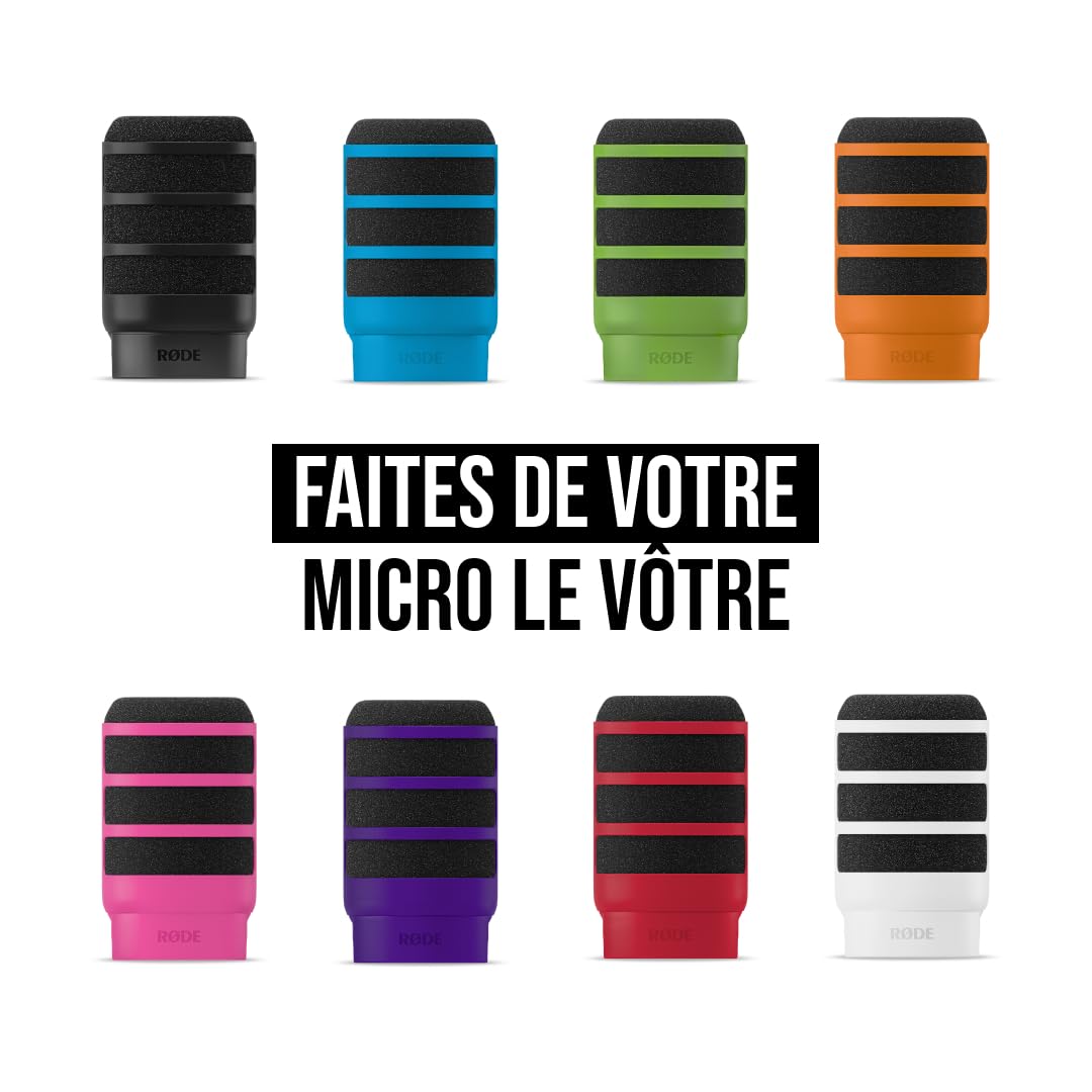 Filtre anti-pop RØDE WS14 Premium pour PodMic et PodMic USB (Noir)