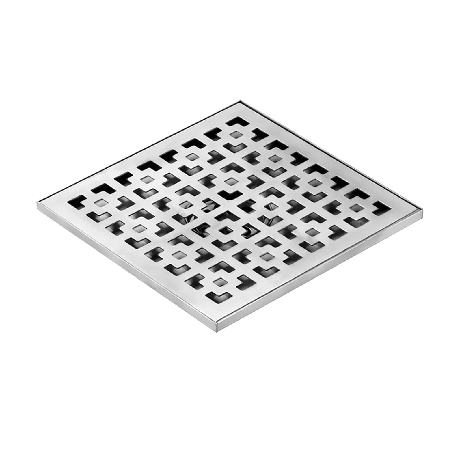 Drain de douche avec grille pour carrelage amovible idéal pour salle de bain familiale