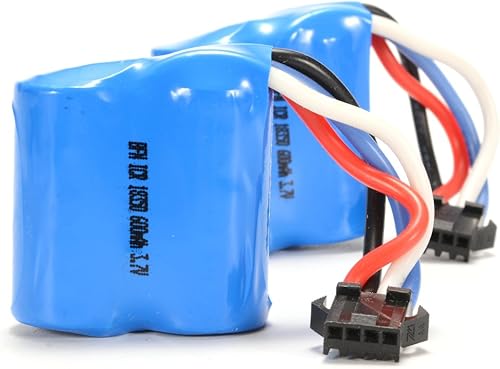 UDI 2 piezas de batería de repuesto para UDI RC UDI001 Venom Speed Boat 3.7V 600mAh Li-ion
