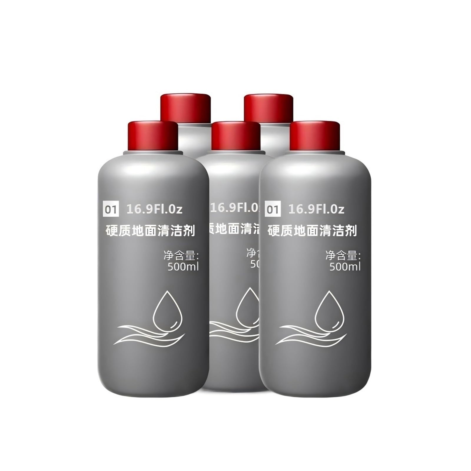 KAFTKO 16.9 FL.0z Fluido De Limpieza De Pisos, Solución De Limpieza De Pisos. Compatible con Dyson Wash G1. Limpiador De Baldosas para Pisos Duros(5pcs)
