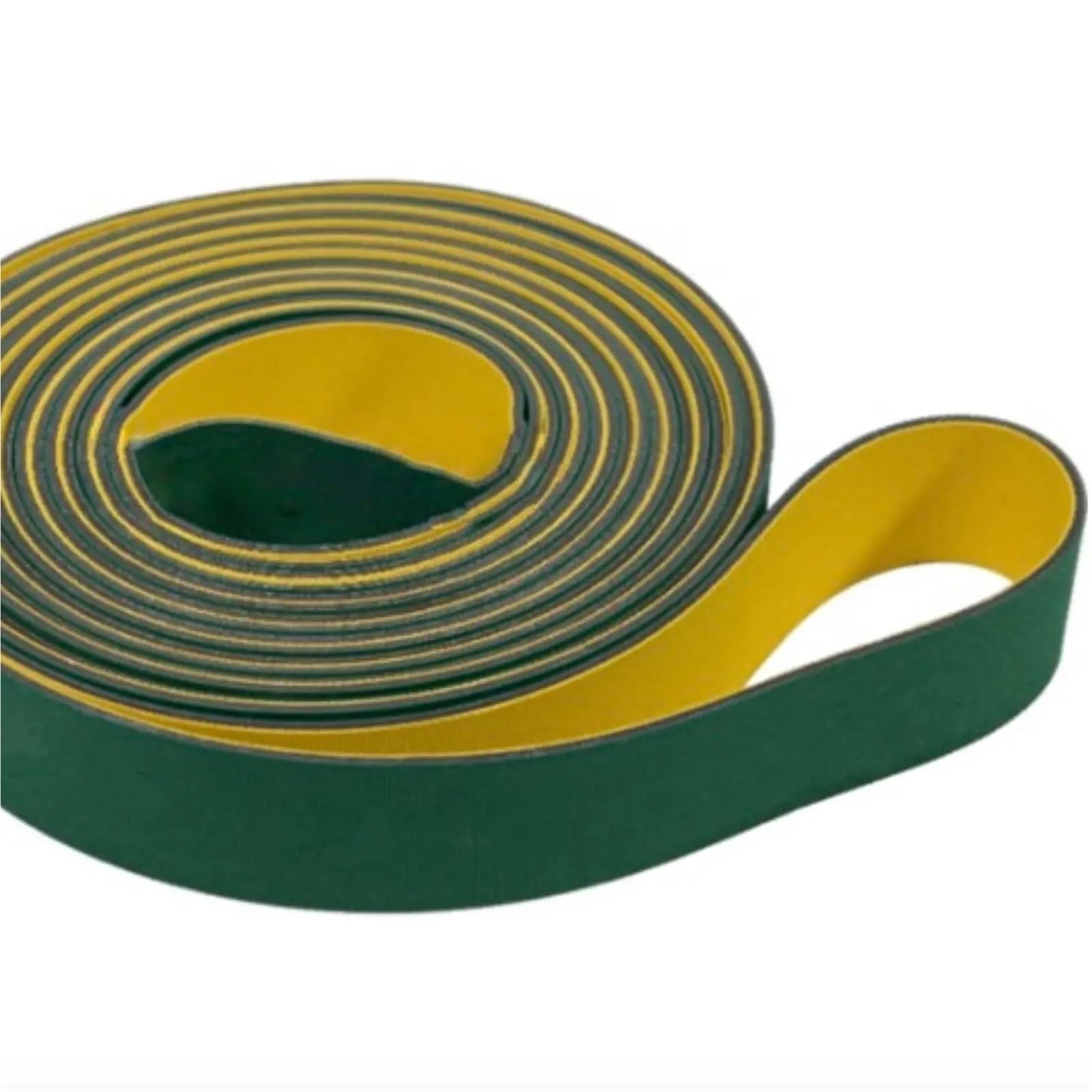 Courroie de Transmission Plate en Nylon Jaune Vert, 1 pièce, périmètre de 850 à 2100 mm, épaisseur de 3 mm(1380x40x3mm)