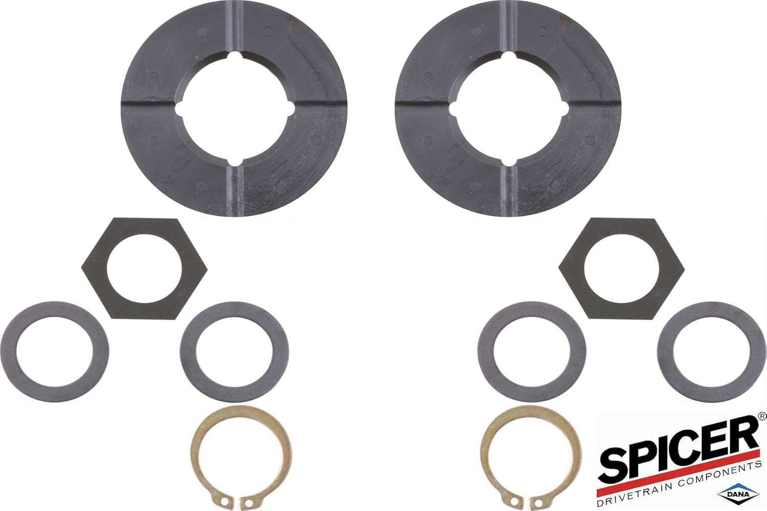Dana 50 60 Thrust Washer Snap Ring Kit For Ford F250 F350 Excursion 98-04