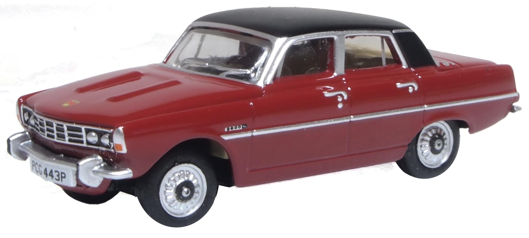 Oxford Diecast 1:76 Rover P6 Brigade Red Collectable model 76RP007