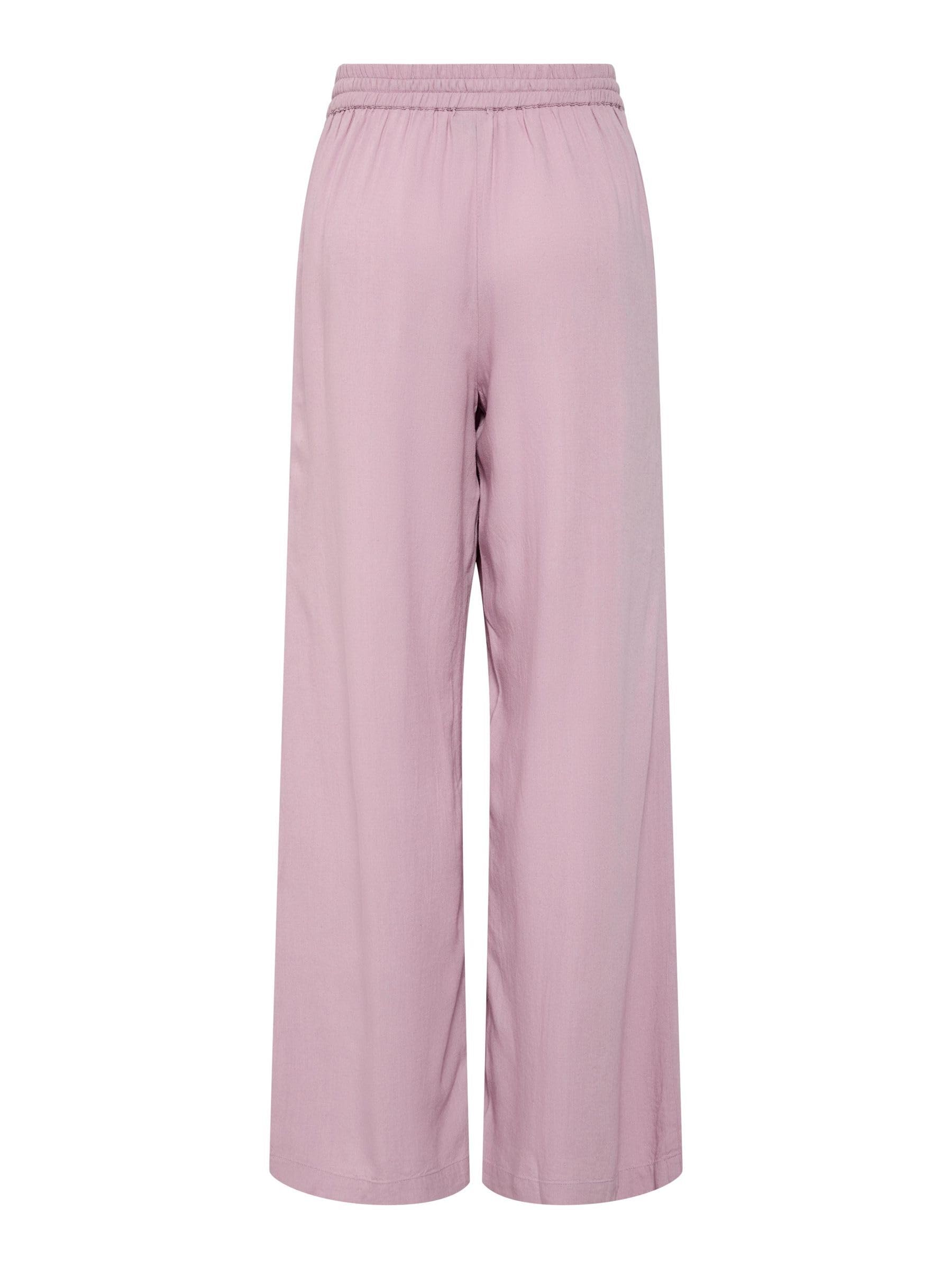 PIECES Pcpia Hw Wide Pants Pwp Mm Noos - Spodnie z szerokimi nogawkami Kobiety