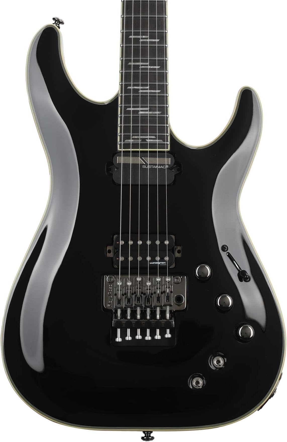 Schecter C-1 FR-S Blackjack Electric Guitar - Black Gloss