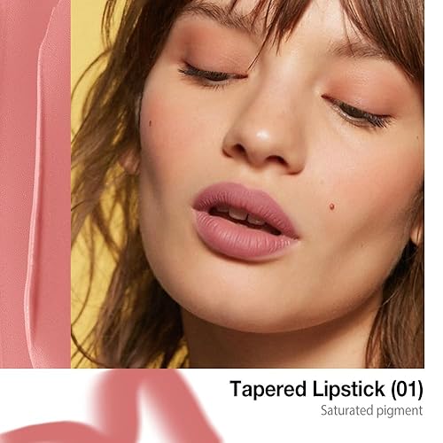 Miniatura 92 de evpct Juego de 3 lápices labiales color rubí ciruela rojo malva degradado mate lápiz labial lápiz labial lápiz lápiz para mujeres de larga duración