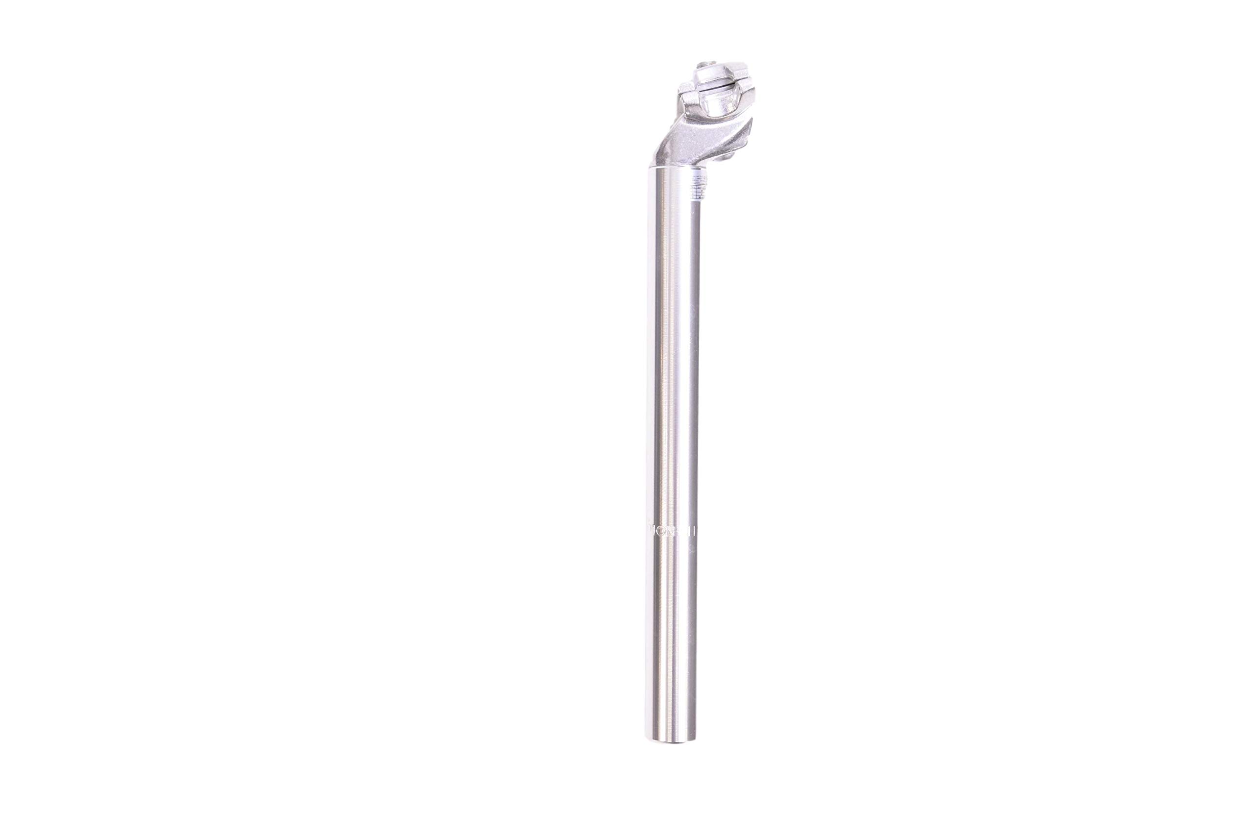 Hard to find Bike Parts HI POLISHED 28.6mm ALLOY MTB SEATPOST SP-C207 300mm LONG MICRO TOP LIGHTWEIGHT SADDLE STEM