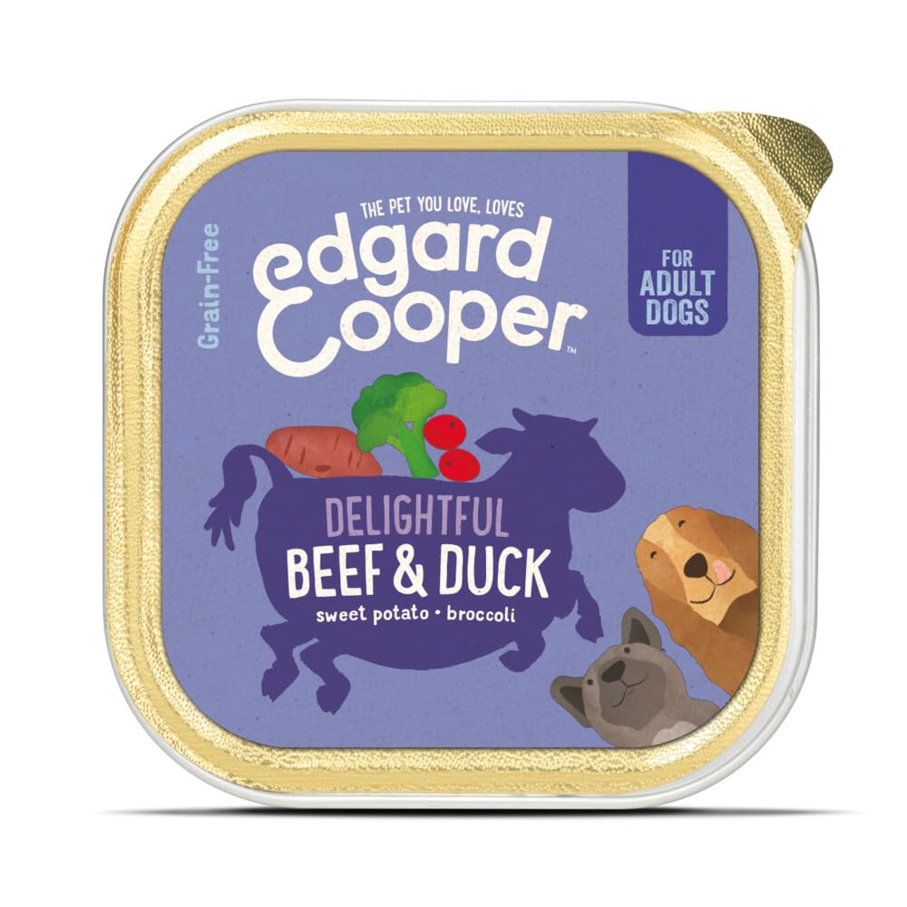 Edgard & Cooper Grain Edgard Cooper Beef And Duck Wet Dog Food 150G