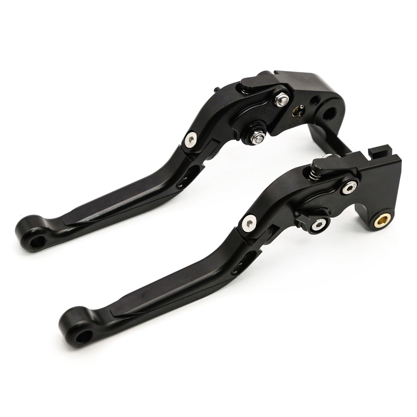 Ouvecr B Motorbike Rake Levers For Kawasaki For Z900 2017 2018 2019 2020 2021 2022 2023 Cnc Folding Extendable Motorcycle Rake Clutch Lever(B)