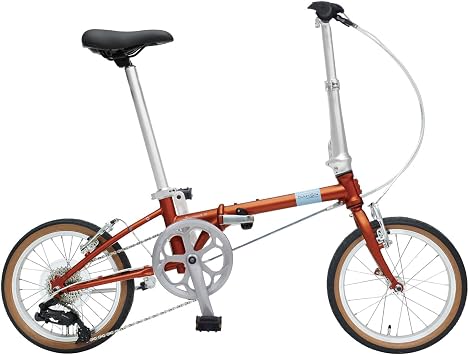 DAHON INTERNATIONAL Boardwalk 16 Folding Bike 16 Inch 7 Speed Gear