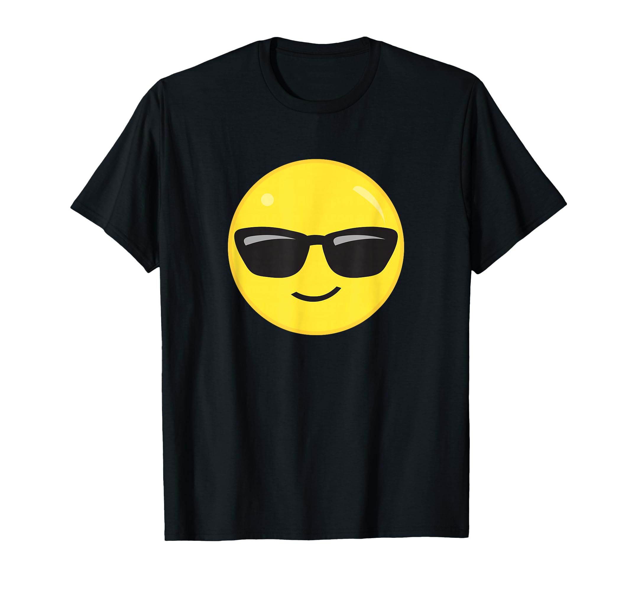 Sunglasses Emoticon Smile Face Shirt I'm Cool Tee T-Shirt