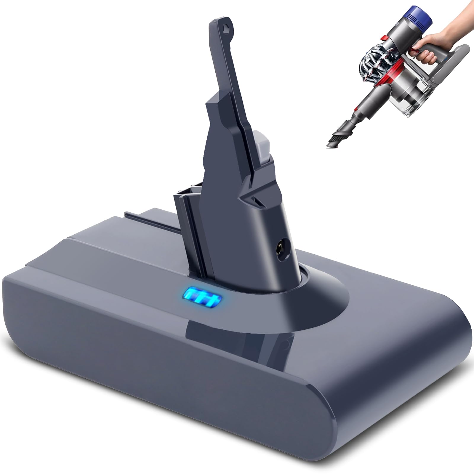 Amazon.com: V8 Battery Replacement, Compatible with Dyson V8