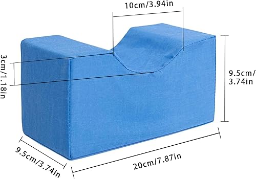 Miniatura 3 de Almohadas de talón para úlceras por presión, almohadilla protectora de talón almohada de apoyo para aliviar la presión de llagas y úlceras, almohada