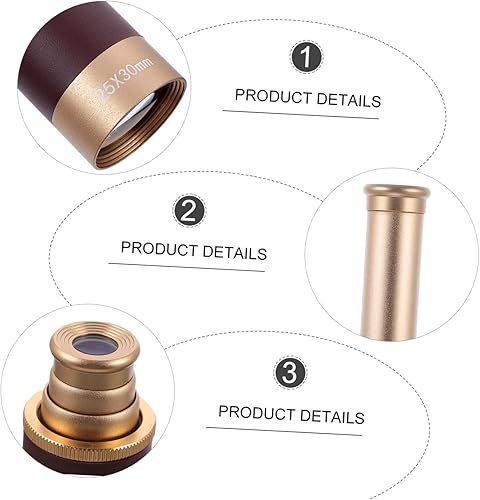 Miniatura 3 de Generic 5 unids telescopio de observación exterior de juguete binoculares niños telescopio al aire libre telescopio antiguo binocular de alta