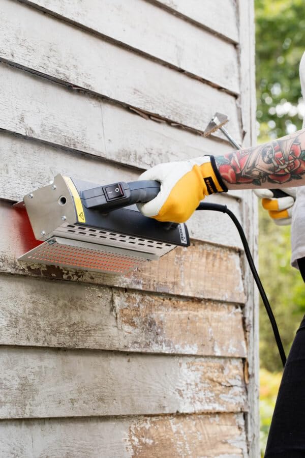 Speedheater Rapid Slim - Infrared Paint Removal System - Remove Varnish, Oil Based, Acrylic, and Latex Paint - Use on Interior, Exterior, Windows, Furniture & More! Safe, Fast, Efficient + Easy to Use