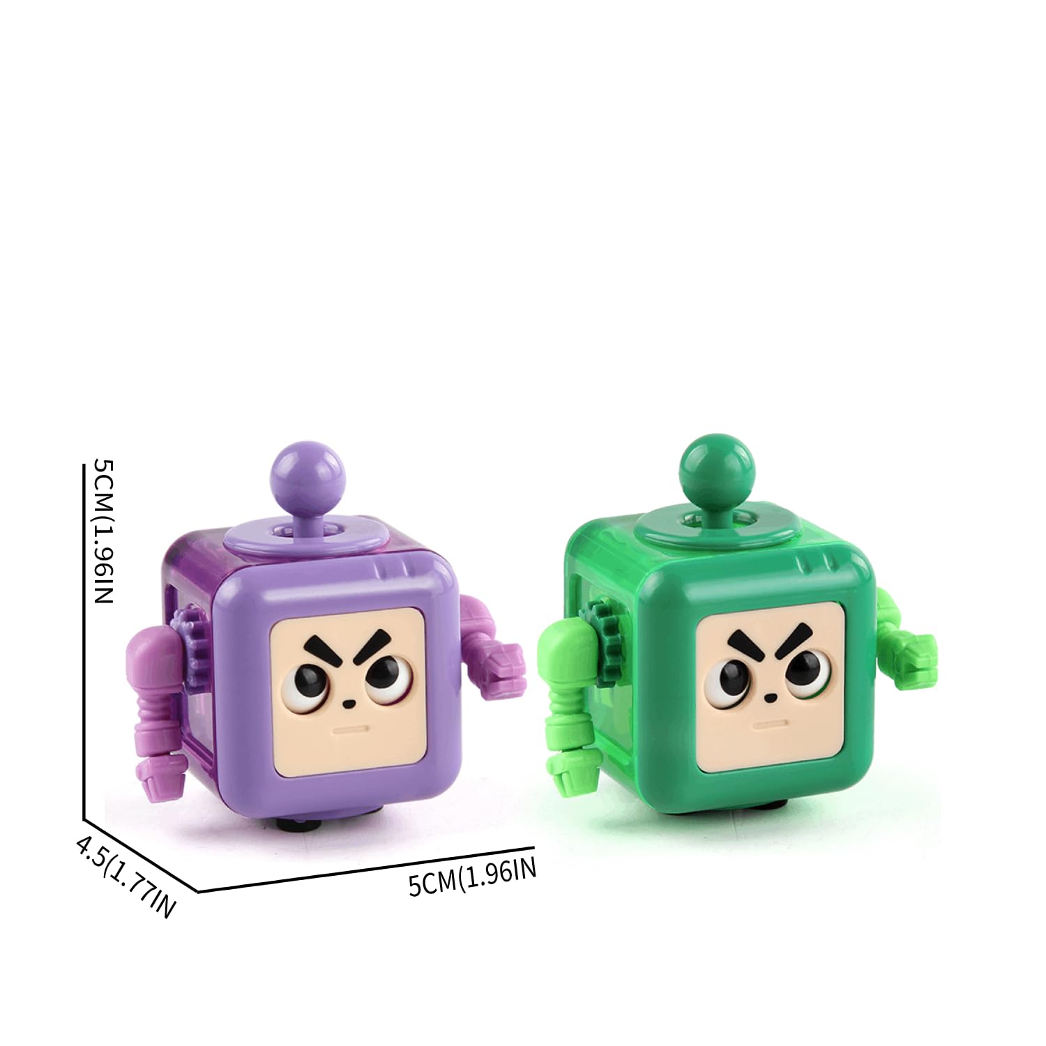 Amazon | 2P フィジェットロボットキューブ フィジェットトイ マジック