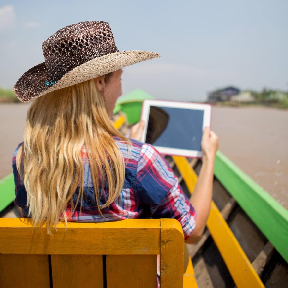 MIX BROWN Straw Cowboy Hats Cowgirl Hat Western Cowboy Hat Rancher Hat for Men Women, Exquisite Decoration Band - Image 7
