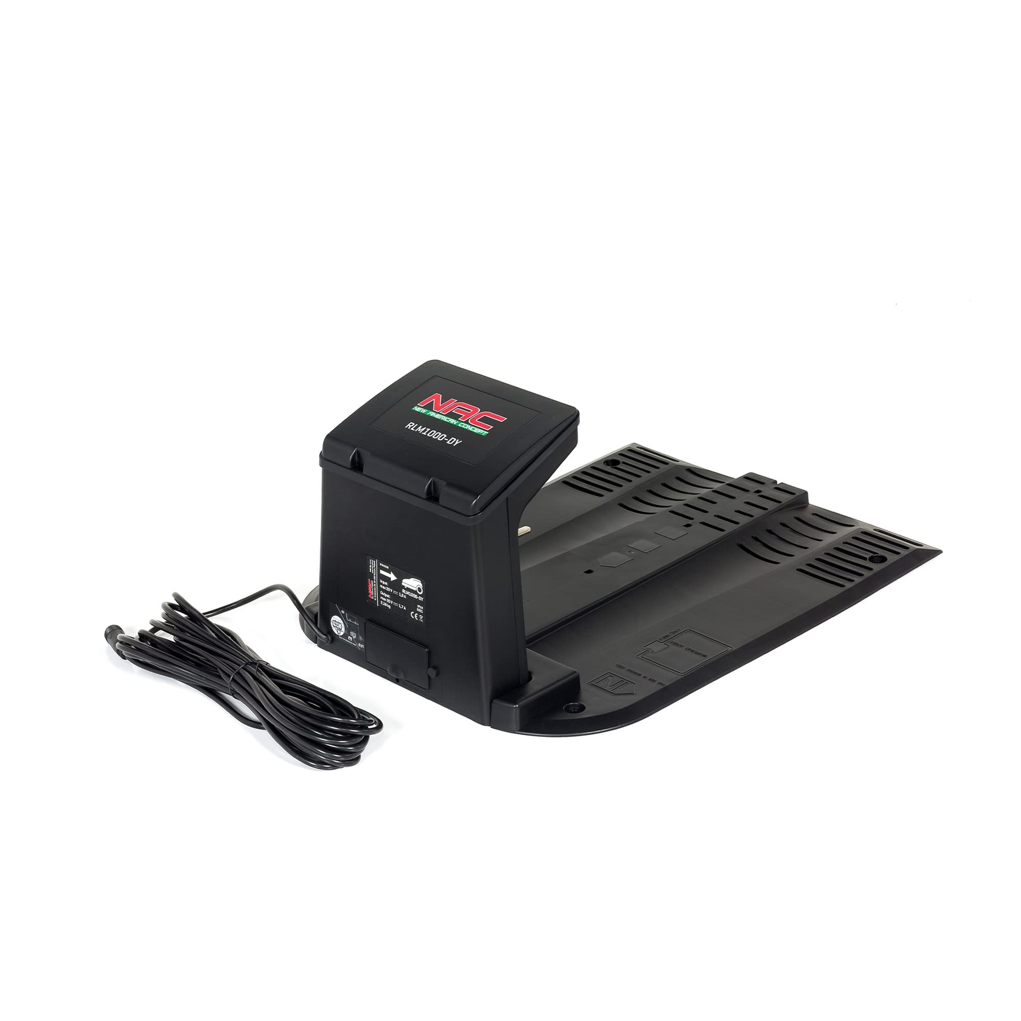 NAC RLM1000-DY Robot cortacésped NAC, Superficie de Trabajo máxima 1000 m2, controlado con un Smartphone, Bluetooth, WiFi