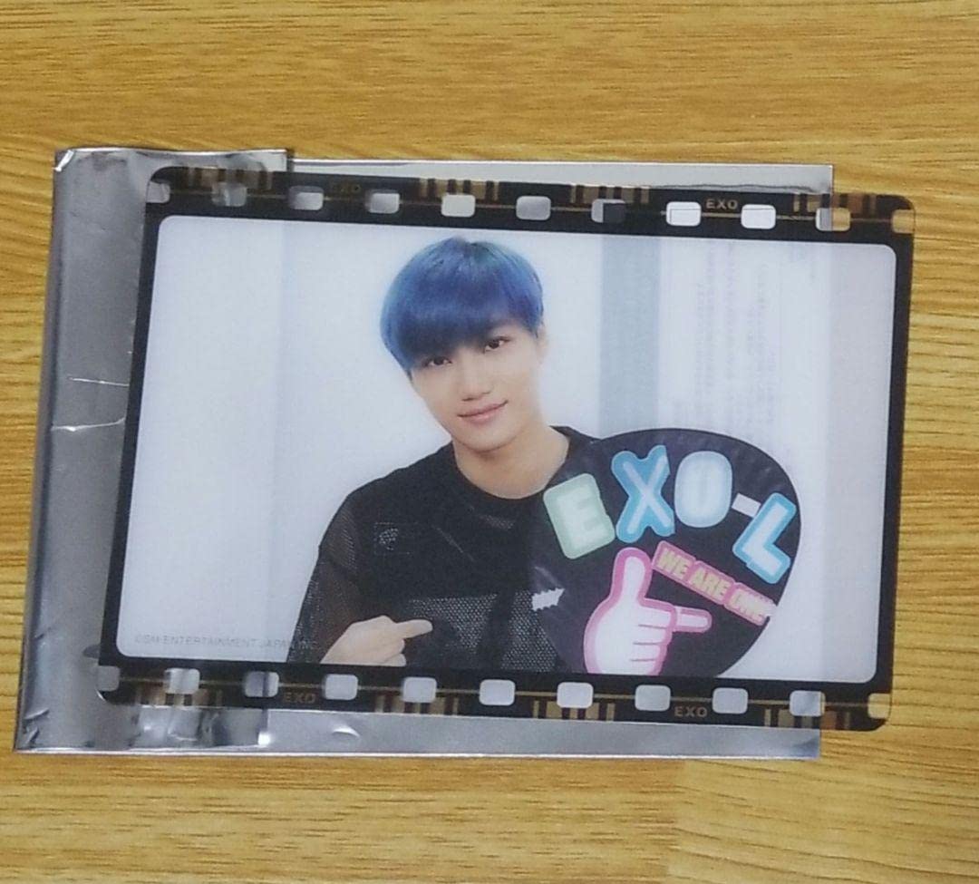 EXO ベッキョン FC特典 フィルム風デザインカード フィルムライブ EXO