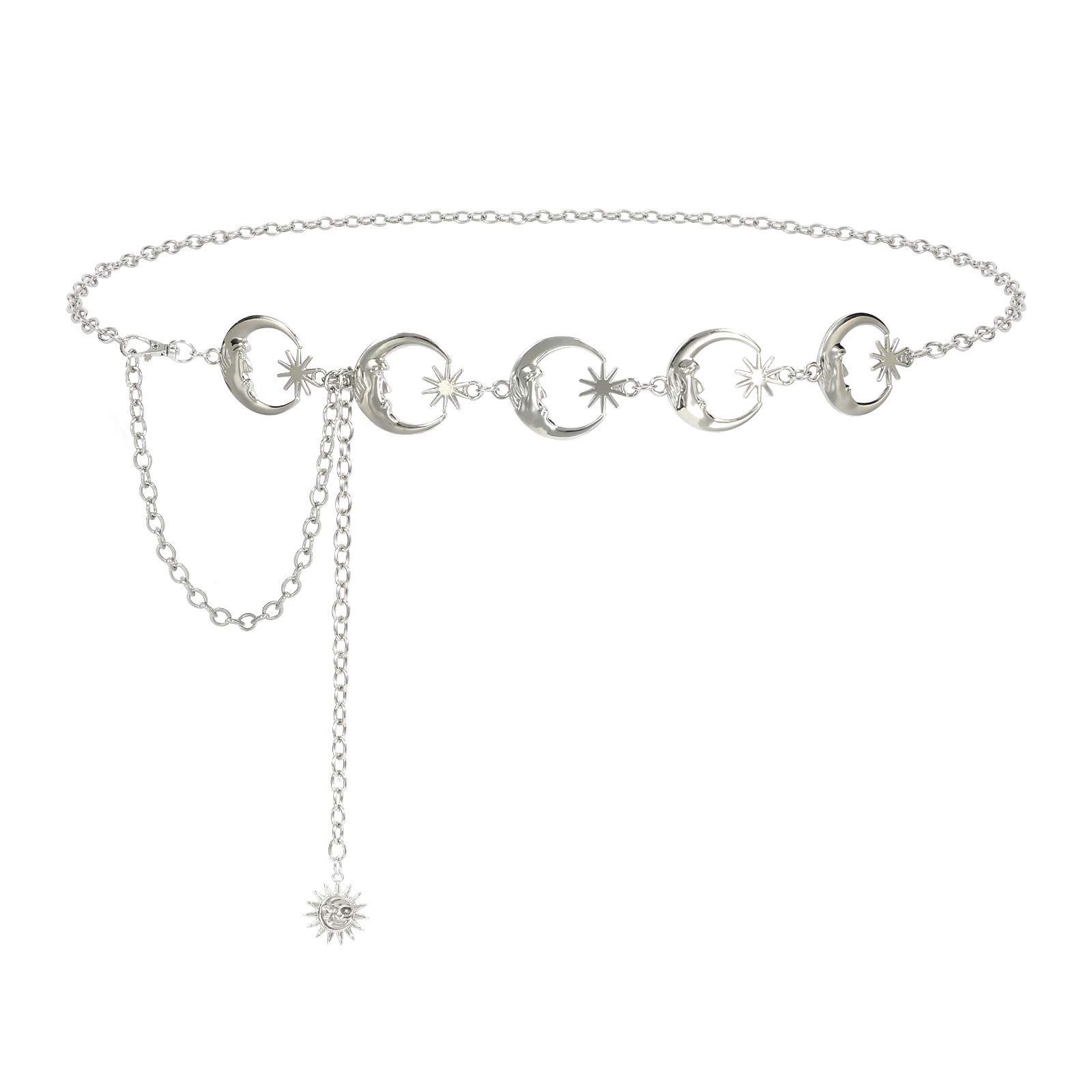 SUOSDEYSUOSDEY Fashion Belt with Double O-Ring, Soft