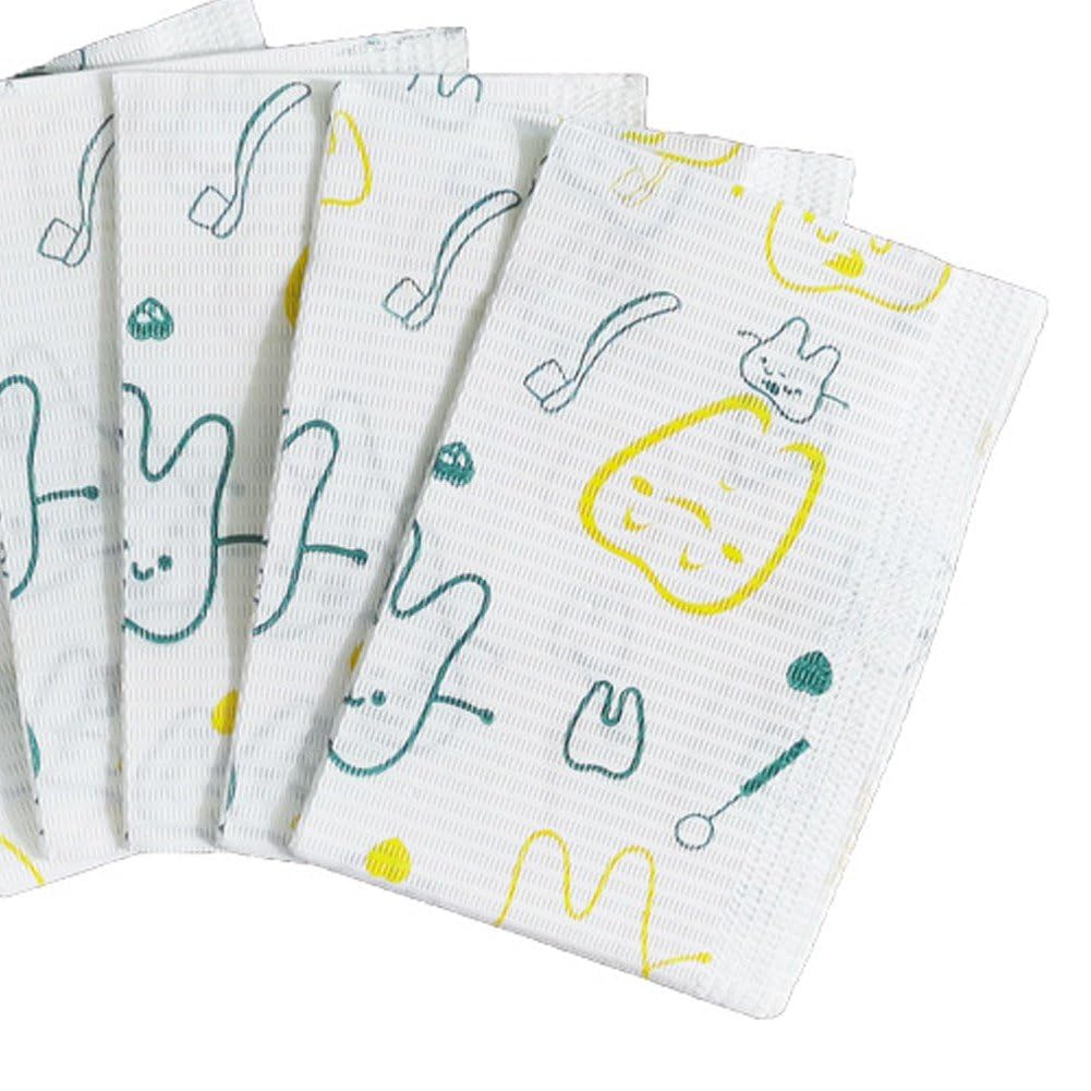 Śliniaki dentystyczne jednorazowe, 33 x 45 cm, 125 szt., wodoodporne śliniaki do tatuażu do salonu paznokci, materiały techniczne do tatuażu i kliniki stomatologicznej