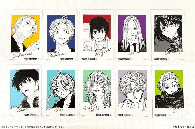 サカモトデイズ　SAKAMOTO DAYS タワレコカフェ　グッズ　フォトカード 事後通販の購入特典。 - 「SAKAMOTO DAYS」コラボカフェがタワレコ4