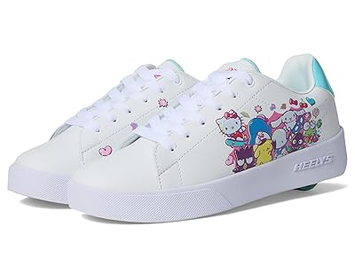 Heelys Hello Kitty Speedilo (Little Kid/Big Kid/Adult) Kids Shoes White/Aqua/Pk/Multi : 10 Men