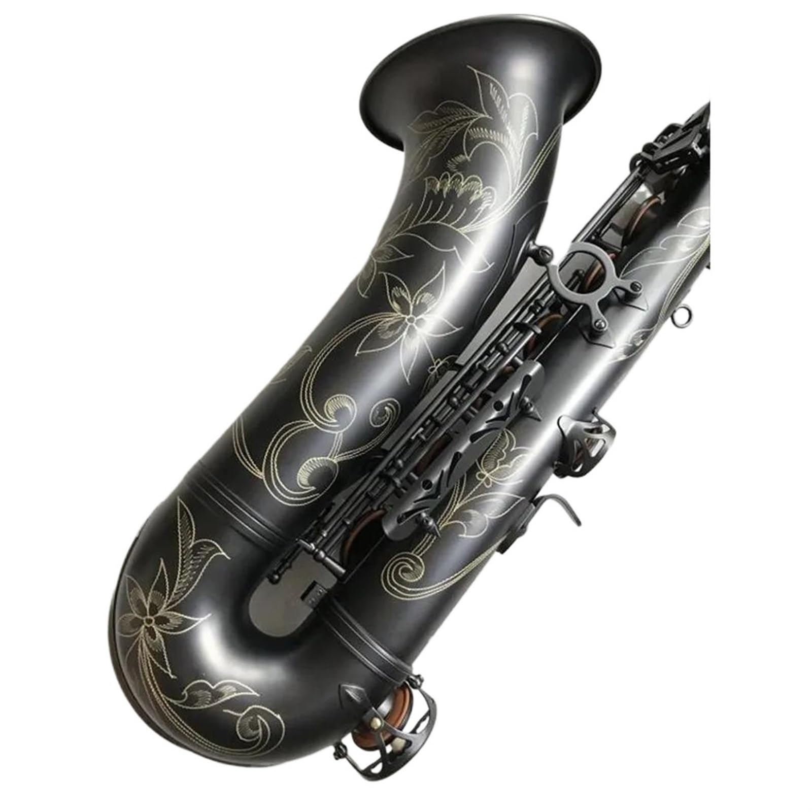 Profesjonalny Japoński Saksofon Tenorowy B-płaski Instrument Muzyczny Z Drewna, Czarny, Niklowany, Złoty Saksofon Z Ustnikiem profesjonalny Saksofon