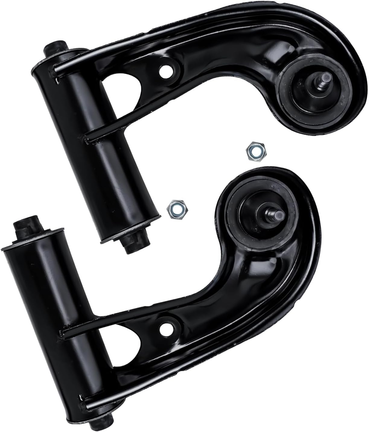 Detroit Axle - RWD Front End Kit for Mercedes-Benz E320 E420 E430 E55 AMG, 2 Lower Control Arms 2 Upper Control Arms w/Ball Joints 2 Lower Ball Joints Replacement - 6pc Set