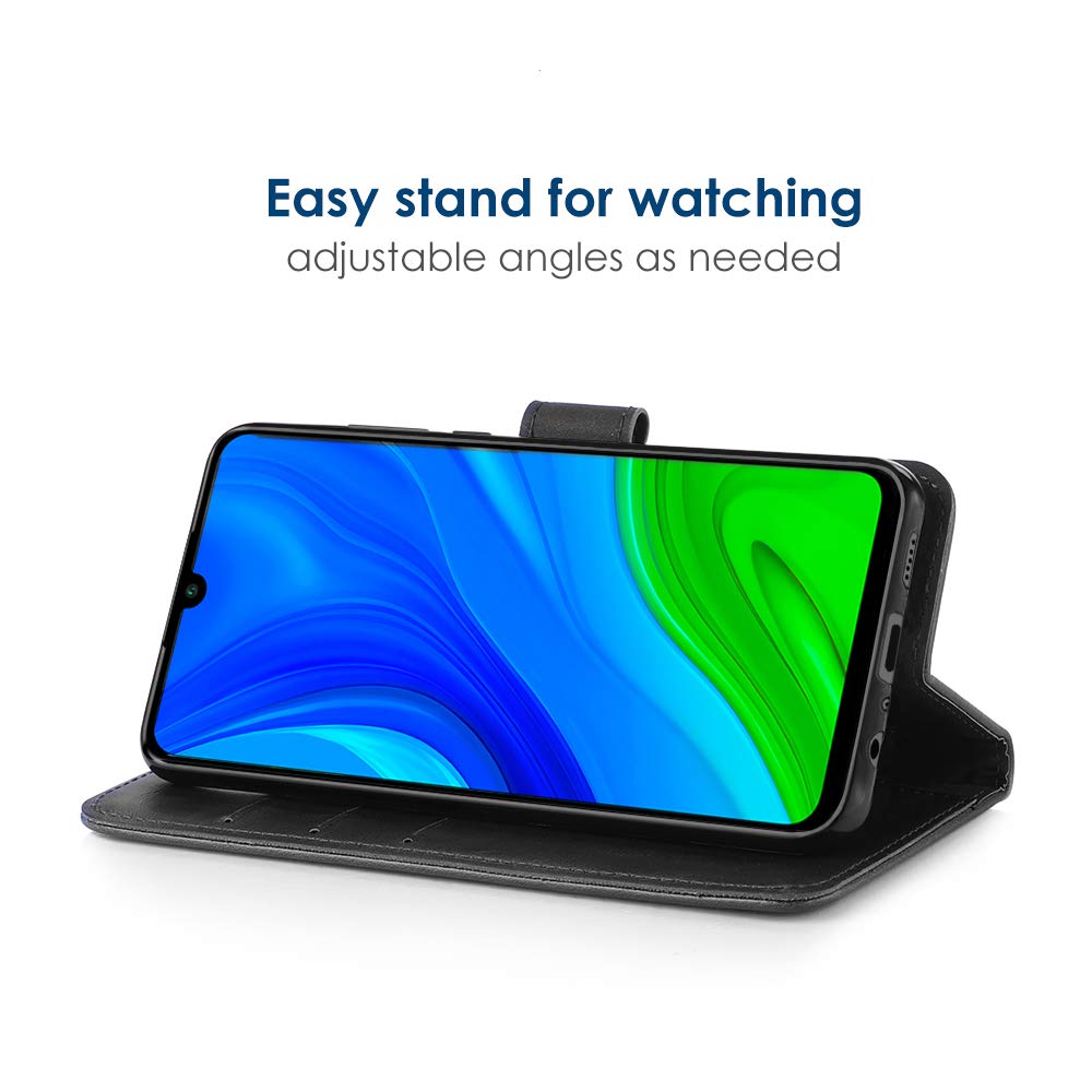 Custodia Portafoglio Per Huawei P Smart 2019 - Pelle Con Supporto Stand E Chiusura Magnetica - Foto 7