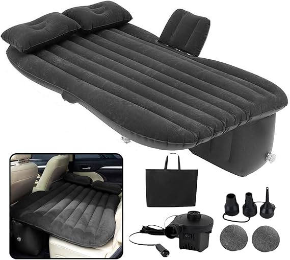 VaygWay Truck and Car Air Mattress Backseat Air Bed with Pump Kit for
