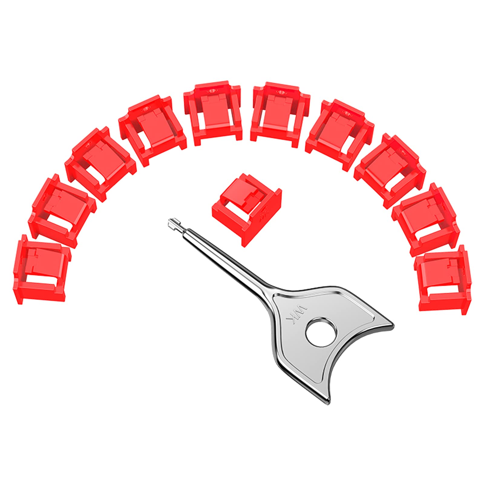 72Pcs RJ45 Port Lock with 3 Keys, Locking RJ45 Port/Dust Blocker,RJ45 Dust Cover Cap Female Port Plugs Protector,Compatible RJ45 Port Devices (Red)