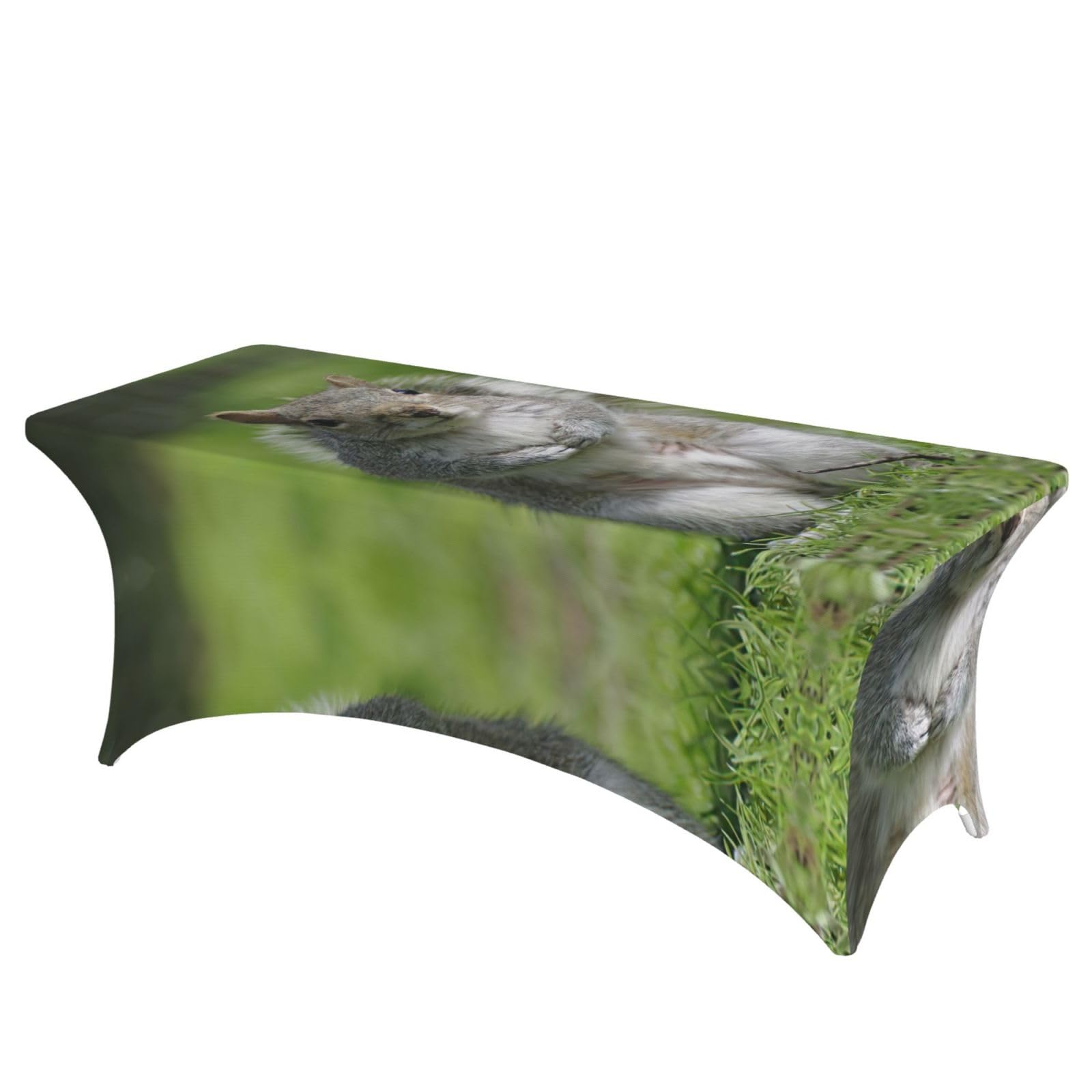 Housses de table rectangulaires élasthanne pour cacher table usée