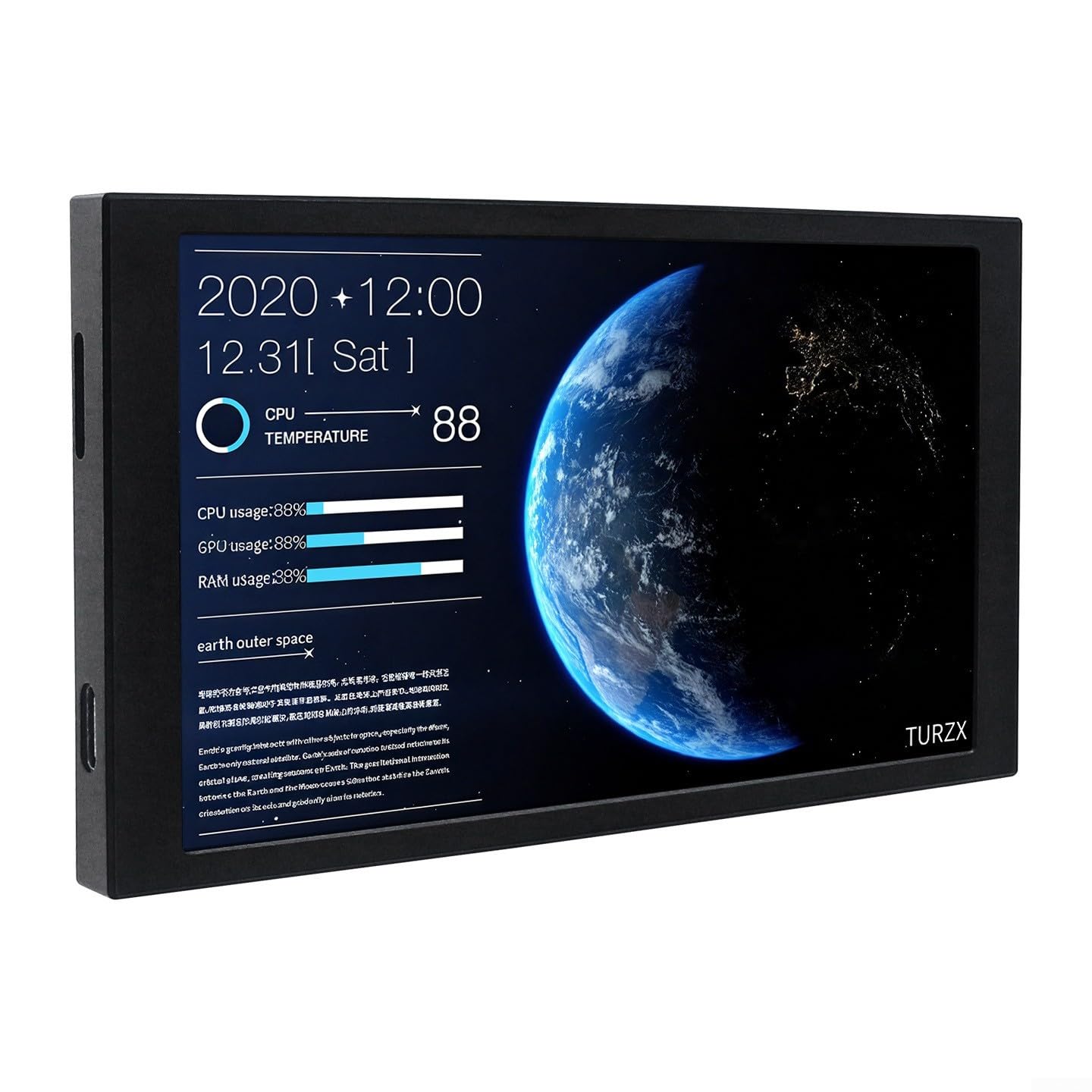 5.2 Zoll IPS Portable Display 1280x720 für usb-c 5.2 Zoll IPS(White)