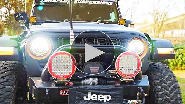 Amazon.com: YUGUANG 7 inch LED Headlight Round, LED Halo Headlight