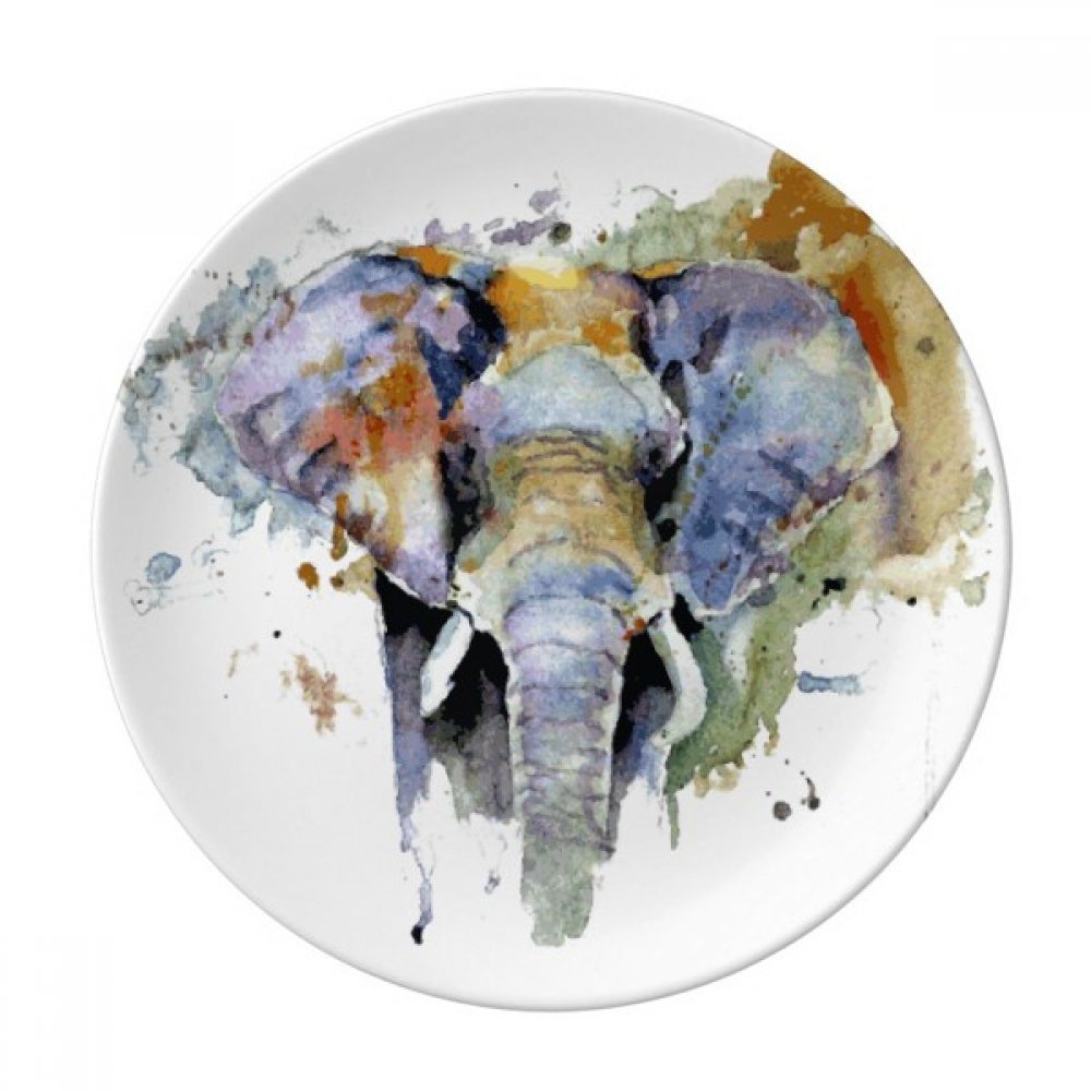 Assiette éléphant en porcelaine pour un dîner chaleureux à la maison