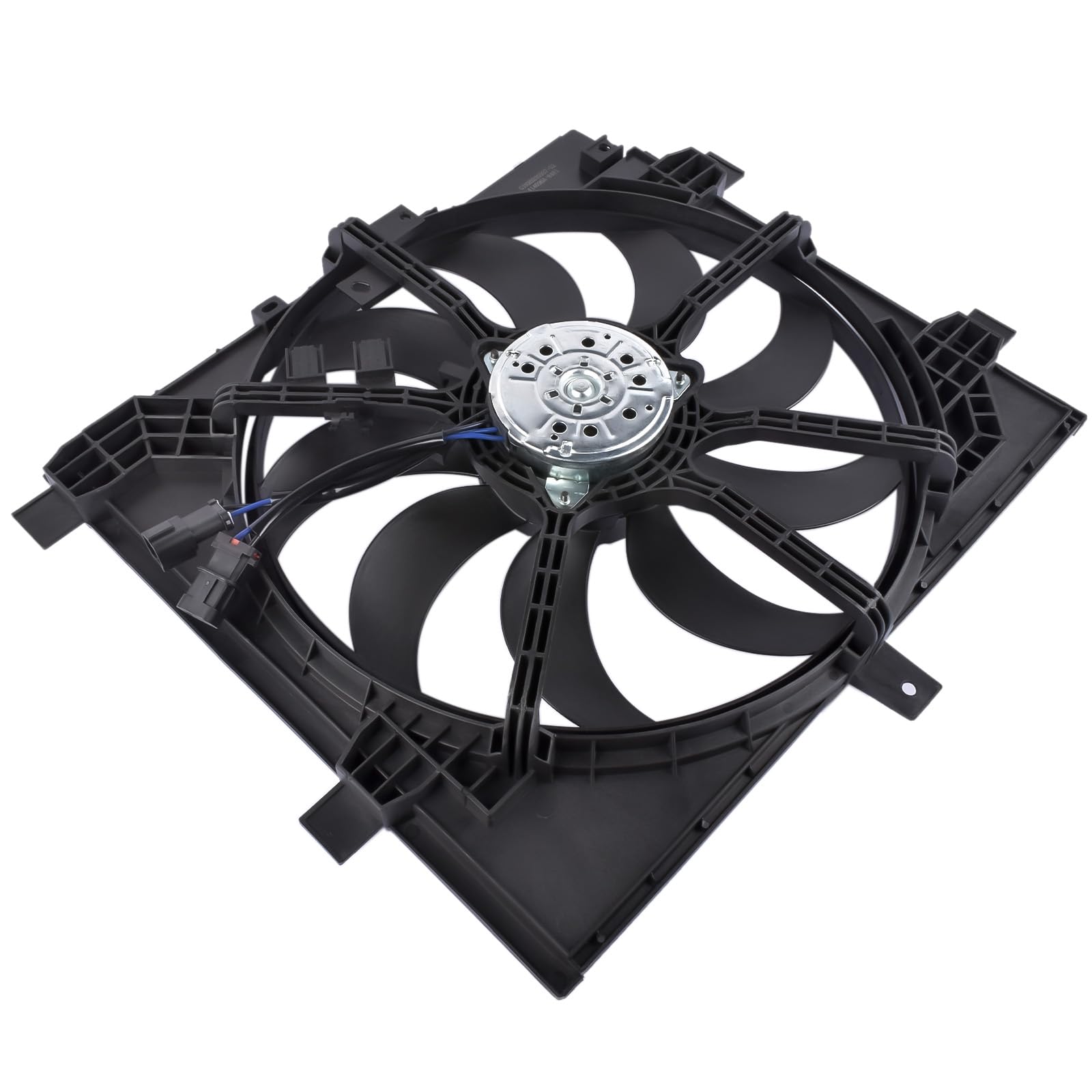 Bisenya AGUA RADIADOR AIRE ACONDICIONADO ENFRIADOR RADIADOR VENTILADOR Reemplazo para JUKE CUBE 2011-2015 1,5 DCI DIESEL 214811FE0A 214811FE1A