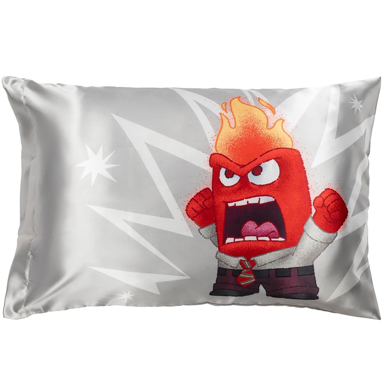 Taie d'oreiller satin Vice-Versa Colère pour protéger les cheveux des enfants la nuit