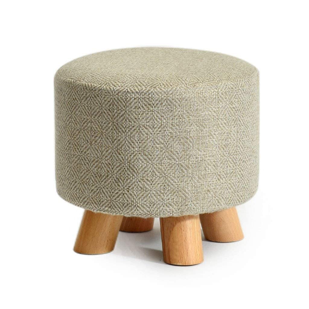 Tabouret de canapé en bois gris pour soulager les jambes fatiguées